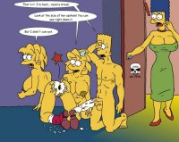 Maggie Simpson and Lisa Simpson Nude Cum In Ass Cum Hand On Butt Your Cartoon Porn
