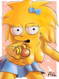 Maggie Simpson porn Rule 34 Hentai