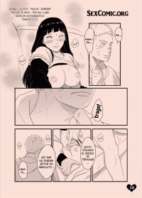 Comic Naruto y Hinata Follando en el Sofa Orgasmo