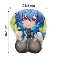 3D Anime Mousepad Mouse Pad For Ergonomic Silicone Gel Cartoon Nude Ass Sexy Breast Girl Boob Cute Custom Diy Wrist Rest From 1698