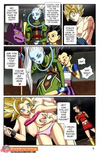 Porn comic Saiyan Love. Dragon Ball Super. FoxyBulma. Sex comic busty beauties just