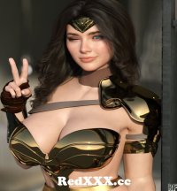 Wonder Woman Rude Frog 3D DC Comics from steve strange 3d incest comics ella david favicon ico Post