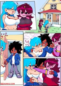Porn comics Three Way Linkup. Friday Night Funkin. QuaverNSFW Erotic comic They undressed in