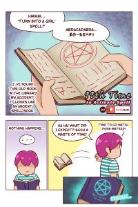 99th Time To Activate Spell comic porn