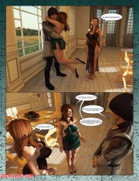 Porn comic Spell. Chapter 2. Moiarte3D. Sex comic sexy babes are