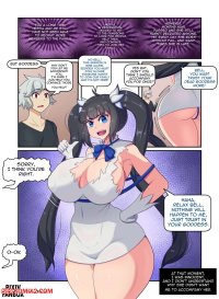 Porn comic Hestia. Fake Face Sex comic busty brunette was