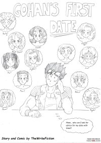 Gohans First Date porn comic