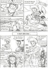 Past Crush: Teen Gohan X Princess Chi-Chi