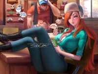 gravity falls. comic. 1-3 by sakimichan from Patreon