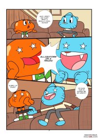 The Sexy World Of Gumball gay porn comic