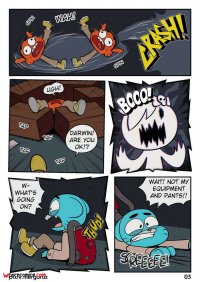 Porn comics Gumball Ghost Buster. Garabatoz Erotic comic house. This very