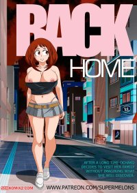Porn comic Back Home. Chapter 1. My Hero Academia. Super Melons. Sex comic young hot brunette