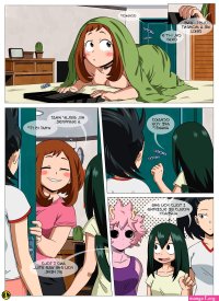 Hot naked my hero academia manga