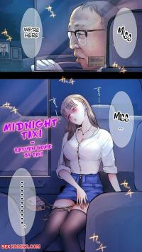Porn comic Midnight Taxi. Aino Sex comic elderly man taxi