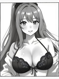 Empowering Manga Girls Waifu Material Sexy Hot Naked and Cute Anime Kawaii Girls with Big Boob Sticker for Sale by CelestialChicC