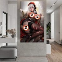 Sexy Nude Beautiful Anime Mural Adult Erotic Game Character Picture Big Boobs Girl Paintings Body Art Canvas Prints Bedroom Wall Decor 50x90cmUnframed E85 : Amazon.ca: Home