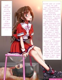 anime porn caption human toilet