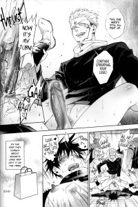 Yaoi hentai manga Jujutsu Kaisen