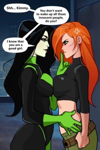 Kim and Shego Comic Kim Possible Minko