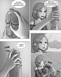 The Legend of Zelda: A Night with the Princess Porn Comic english 10