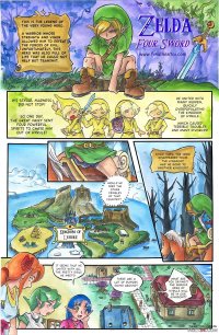 Zelda Four Sword porn comic