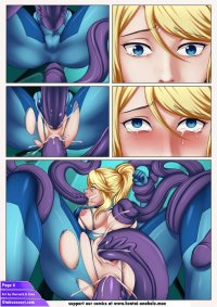 Samus Arans Tentacle Impregnation