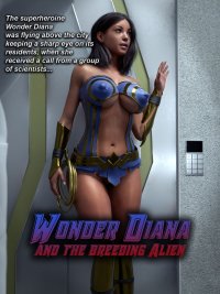 Wonder Diana And The Breeding Alien BadOnion