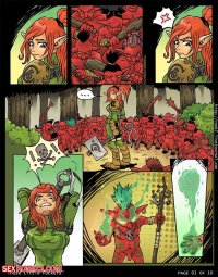 Porn comics Those Little Fuckers. Chapter 1. Akabur. Erotic comic in the forest