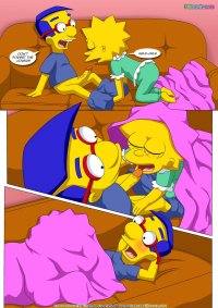 Lisa Simpson fucking with Milhouse Issue 1