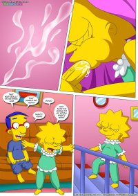 Lisa Simpson fucking with Milhouse Issue 1