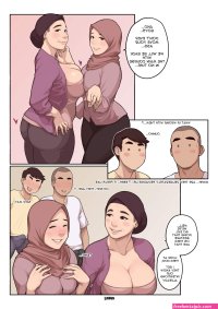 tudung fuck comic
