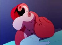 Human male furry anthro female: Thicc snake