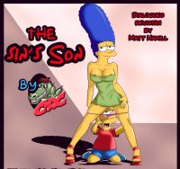 Porn comics with Bart Simpson. A big collection of the best porn comics