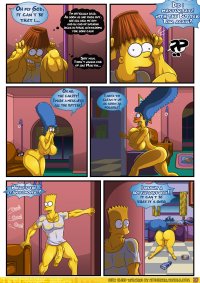 Porn comics Simpsons Bart and Marge