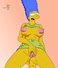 Marge and Bart Simpson Sex