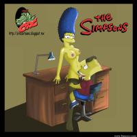 Incest: Marge Simpson fucking with Bart Issue 1