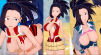 Hentai Game Koikatsu! Have sex with Big tits My Hero Academia Momo Yaoyorozu.3DCG Erotic Anime