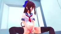 Anime Girl pee