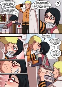 Naruto x Sarada Porn comic Rule 34 comic Cartoon porn comic