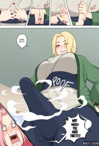 Tsunade Teaches Sakura A Hard Lesson porn comic