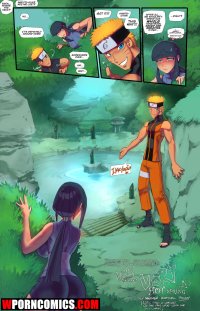 Porn comic Hot Spring. Naruto. Sex comic invited Hinata to