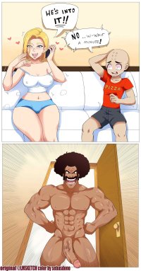 Android 18 NTR Comic