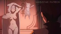 Nude Anime Girl Drops Her Robe 2
