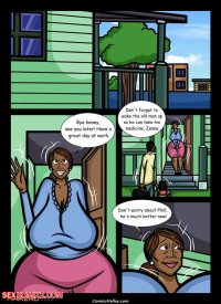 Porn comic Wish Fulfilled. Chapter 3. Maikerukun Sex comic brunette MILF is
