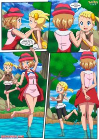 Porn comic A Hot Break on the Forest. Chapter 1. Pokemon. Palcomix. Sex comic friends decided to
