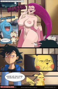 Porn comic Trading Favors. Chapter 1. Pokemon. Hermit Moth. Sex comic busty brunette was