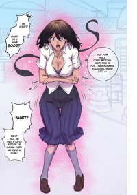 My Shy Best Friend Turned Into a Gal Girl Porn Comic english 06