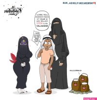 Burka hentai manga