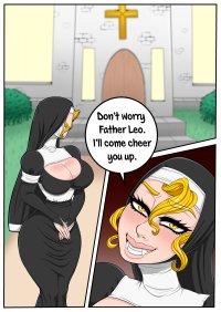 The Nun and Her Priest Porn comic Cartoon porn comics Rule 34 comic