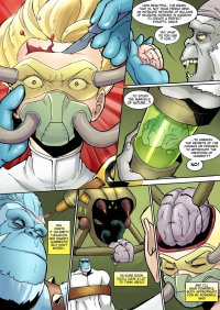 Power Girl body swap Super Man SugoiHero
